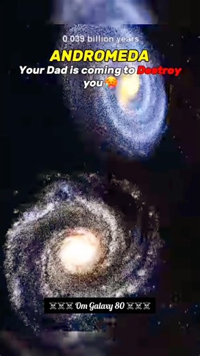 Milky way VS Phoneix A VS Andromeda galaxy?? #space #milkyway #earth #universe #cosmicexploration