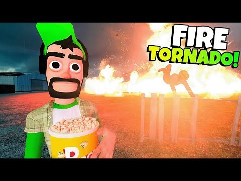 My House Survived a F5 TORNADO DISASTER in Garrys Mod?! (Gmod Multiplayer Gameplay Roleplay)