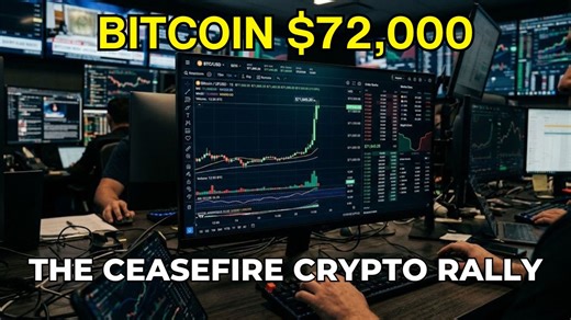 Bitcoin hits $72,000 as Iran war ends — here is why war, peace, and crypto are now linked forever