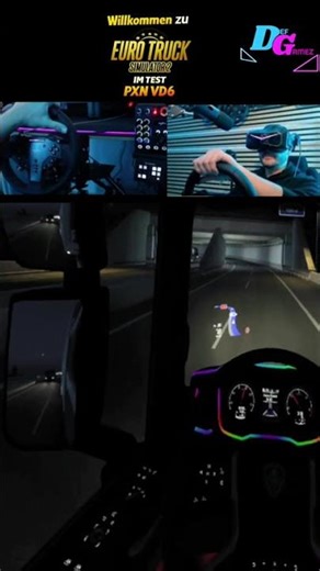 Epic Truck VR Sim: Is it REAL? Tunnel & Night Drive! #shorts
