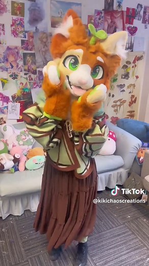 Meet Juice Box: The Whimsical Fursuit Cat!