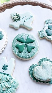 16K views · 103 reactions | Another ASMR Cookie Request#asmrlove #cookiedecoratingvideo #relaxingvideos #royalicingcookies #saintpatricksdaycookies #shamrockcookies | Oh Baby Bakery | Facebook