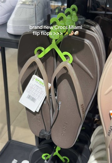 Crocs Miami Flip Flops — Summer Shoes Selling Fast