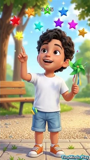 Learn Numbers 7 to 10 for Toddlers | Fun Counting Adventure with Cute Cartoon Boy 🎈