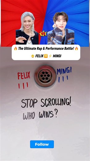 The Ultimate Rap vs Performance Battle! FELIX vs MINGI. Who Wins This Showdown? #kpopbattle