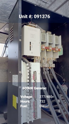 600kW Generac Diesel Generator | Load Bank Test | Generator Source