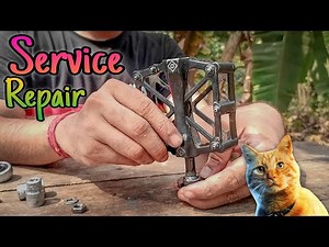 How To Repair Cycle Pedal Axel | Repair Bicycle Pedals Play Problem | MTB Flat Pedals ‪@about_MTB‬