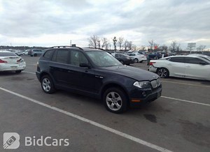 2007 BMW X3, 3.0SI | WBXPC93407WJ00201 | Bid History | BidCars