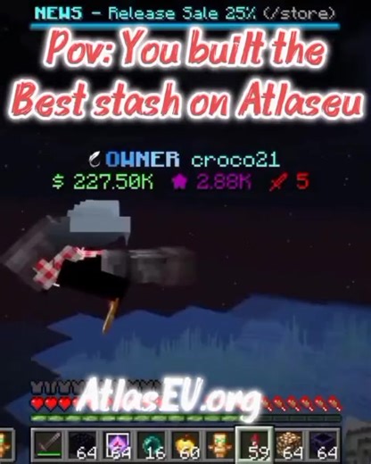 discord.gg/atlaseu #minecraft #smp #server #atlaseu #economy