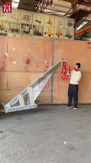 Forklift Jib Boom with Swivel Hook for High Lift Applications Rotating Crane Attachment – Speedone