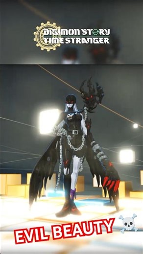 Dark Beauty Awakened! LadyDevimon’s Deadly Move! 💀 #digimon #gaming #ladydevimon