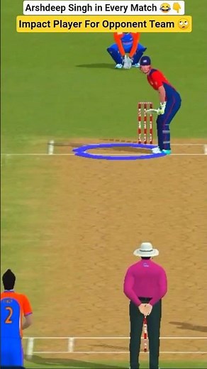 ARSHDEEP SINGH IN EVERY MATCH 😂👆 #realcricket24 #cricket #rc22release #realcricket24bowlingtips