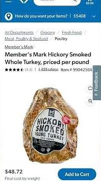 Golden Roasted Thanksgiving Turkey Sam's club Sale Shop Now!! #thanksgivingfeast #thanksgiving