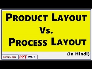 PRODUCT LAYOUT VS PROCESS LAYOUT IN HINDI | Difference | Examples | BBA/MBA | ppt