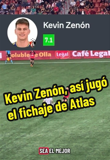 Kevin Zenón, fichaje de Atlas tuvo un juegazo y estuvo en los 3 goles vs Xolos #TikTokParaCreadores #TikTokDeportes #futbol #atlas #ligamx