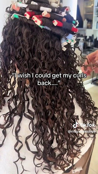 Beautiful perm. #perms #curlyhair #perm #fyp