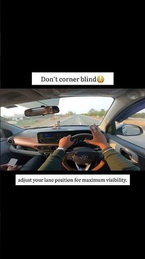 Highway Cornering Guide 🚗 | Left & Right Positioning Trick Every Driver Should Know