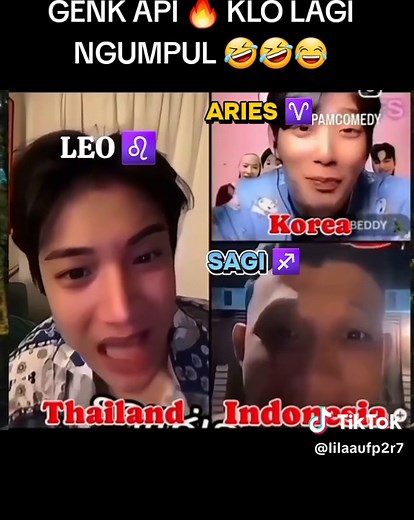Leo Aries Sagi ngumpul: reaksi lucu & percakapan zodiak