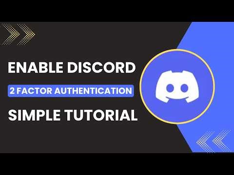 How to enable Discord two factor authentication