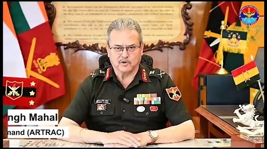 Army Training Command celebrating its 33rd #Raising Day today. General Officer Commanding-in-Chief, #ARTRAC Lt Gen SS Mahal extends heartfelt felicitations to All Ranks, Civilians & Families of command on the occasion. | All India Radio News