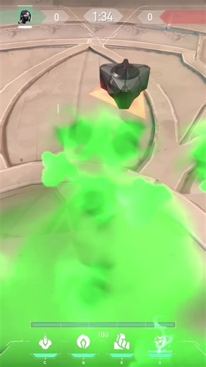 Easy Lineups on Lotus with Viper #Valorant #lineups #valorantdeutschland #viper