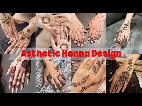 🌸 Easy Beginner Henna Design 🌿 | Simple & Aesthetic Mehndi for Hands 🖐️✨ | Minimal Arabic Mehndi 💮
