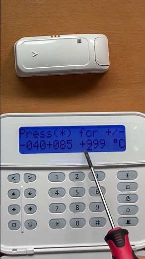 PG9905 wireless temperature sensor enrollment and high/low temp. settings