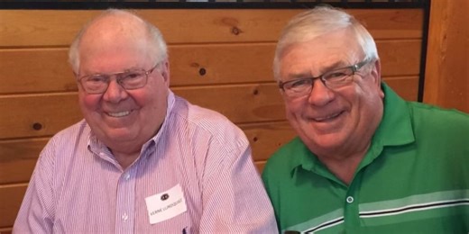Temple sales representative at Masters for Retirement of Brother, Legendary Broadcaster Verne Lundquist