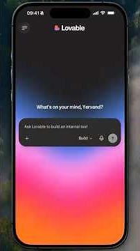 Lovable - Build Apps on Your Phone with AI 🤯