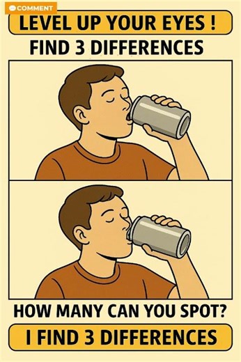 🥫 Find 3 Differences | The Quick Sip