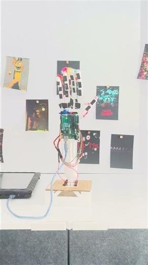 Bionic hand better look #terminator #audrino#robot