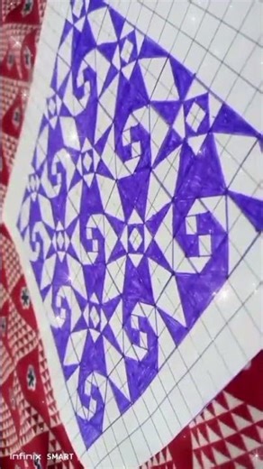 Amazing Geometry Art Design #shorts #viraldrawing #geometryart