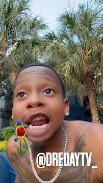 Rashad Gets In Trouble At The Pool 🤣🌴 #DreDayTv