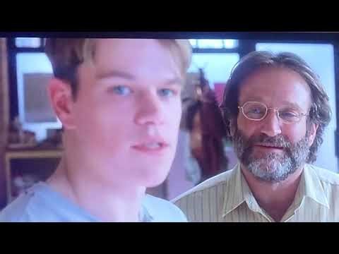 Good will hunting powerful scene to me. RIP RW miss you!