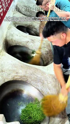 Traditional Tea Leaf Stir Frying Handmade Tea Pr