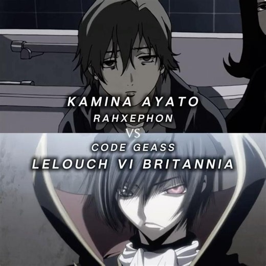 Kamina Ayato (RahXephon) vs Lelouch vi Britannia (Code Geass), in terms of writing