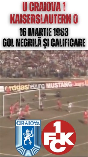 ​MINUNEA DIN '83! 🦁 Craiova a scris ISTORIE! 🇷🇴 Semifinale UEFA! 🔥