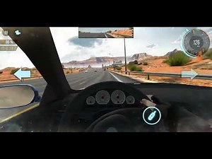 First person racing game