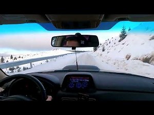 Testing XT modena dog box icy road