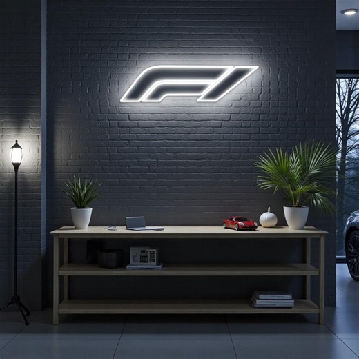 Formula 1 Neon Sign, Garage Decor, Racing Neon Sign, Car Gift, Boyfriend Gift, Men's Room Decor Neon Wall Decor - Etsy