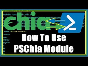 NEW Chia Powershell Module For Chia RPC & How To Use It To Get Which Plots Farmed Chia Coin! PSChia