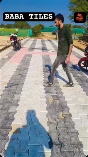 After Finishing Look of I-Shape Paver Block Installation | Complete Site View