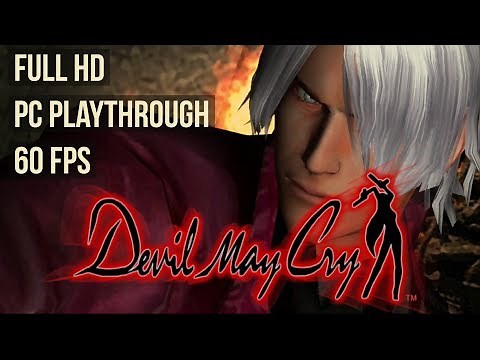 Devil May Cry 1 HD [PC] 60fps Full Playthrough