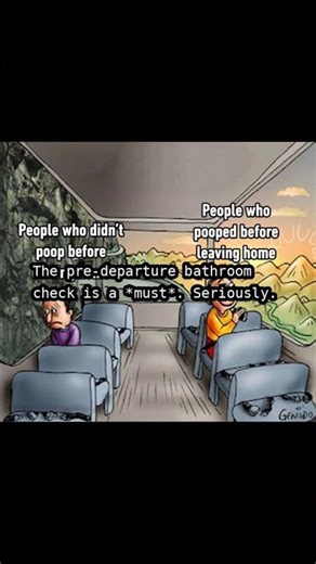 The Pre-Departure Poop