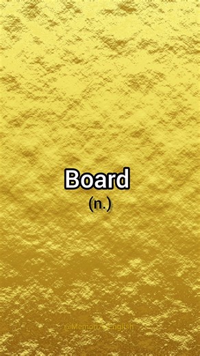 Board Meaning, pronunciation And Usage #englishshorts #shorts #shortsviral