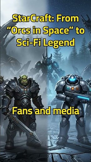 StarCraft From “Orcs in Space” to Sci Fi Legend #starcraft #blizzardentertainment #warcraft