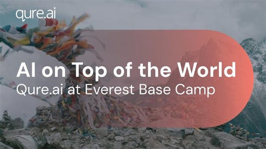 AI on Top of the World | Qure.ai at Everest Base Camp | Ela West