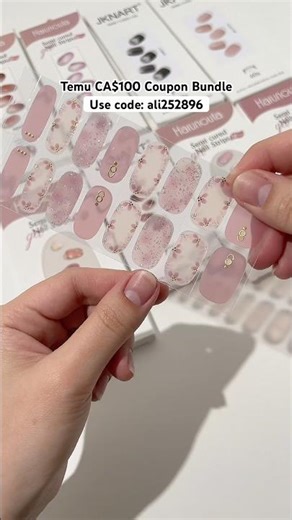 Search code ali252896 in TEMU for CA$100 Coupon Bundle #temu #temufinds #ad #nailsart #nails