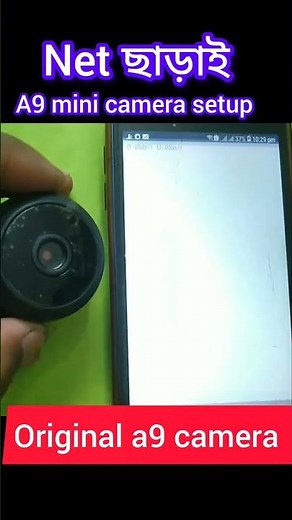 A9 mini camera setup without internet #shortsfeed #camera