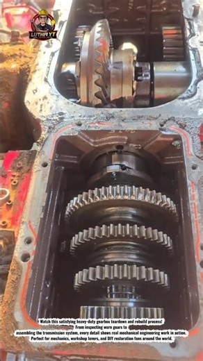 Inside a Heavy Duty Gearbox Rebuild Full Transmission Restoration Process
